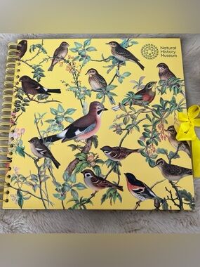 Natural History Museum Yellow Bird Sketchbook Notebook